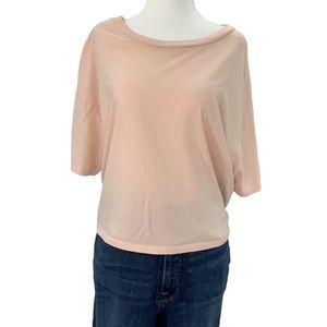 Wild Fable Blush Short Sleeve Crop Top B8